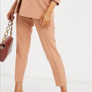 ASOS ✨ Maternity cigarette suit pants in blush